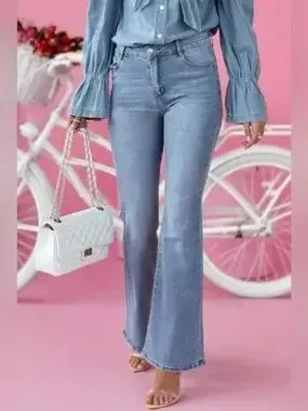 Bootcut Jeans with Pockets - Picture 2 of 4